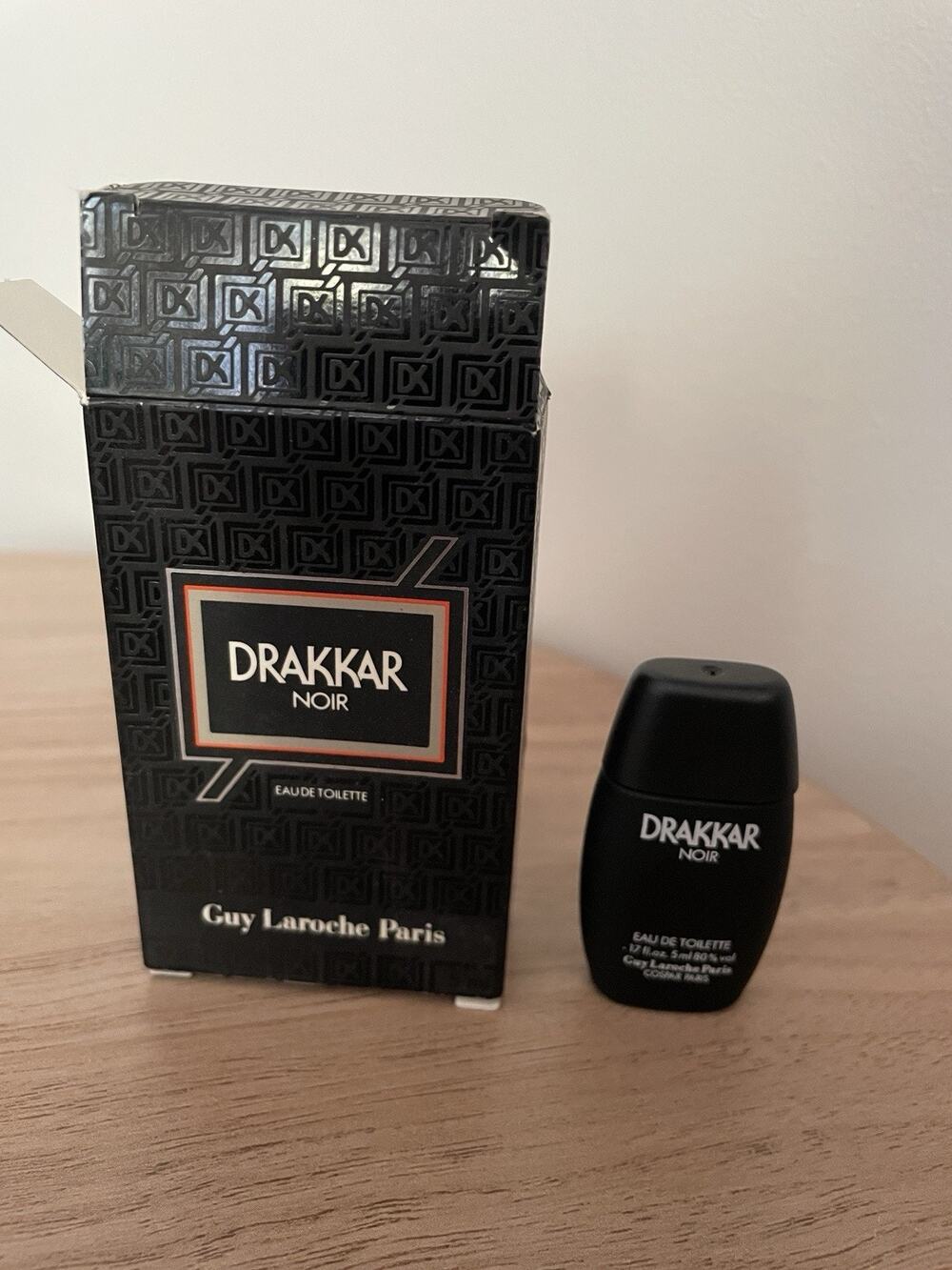 drakkar noir cologne for men Guy Laroche Paris Mini Old Stock